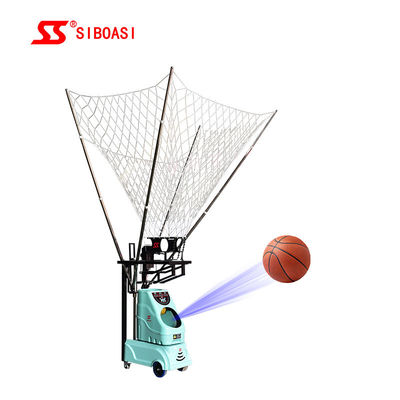 calidad  Siboasi Indoor Basketball Shooting Machine With Circulation Systems fábrica