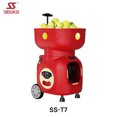 SIBOASI T7 APP Control Mini Tiro de Tenis Bola máquina para el entrenamiento