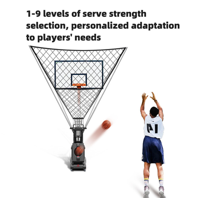SIBOASI K3 Entrenador de ángulo múltiple APP inteligente y control remoto Automático de baloncesto Tiro de lanzamiento Máquina de entrenamiento profesional