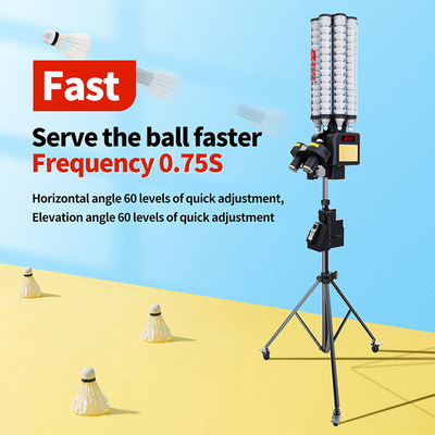 SIBOASI B7 Badminton Shuttlecock máquina de alimentación Smart Badminton máquina de tiro para el entrenamiento