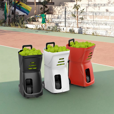 Máquina multifuncional de tenis profesional y bola de padel de control de APP al aire libre Máquina de tiro de entrenamiento de lanzamiento de bola de tenis de padel