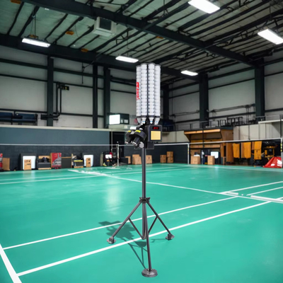 2025 SIBOASI B3 Badminton Máquina de alimentación de lanzadera de balón inteligente de badminton para entrenamiento