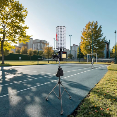 Nuevo SIBOASI B5 Badminton Shuttlecock máquina de alimentación Smart Badminton máquina de tiro para el entrenamiento