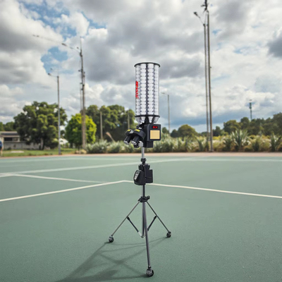 2025 SIBOASI B5 Badminton Máquina de alimentación de lanzadera de lanzadera de bateo inteligente para entrenamiento