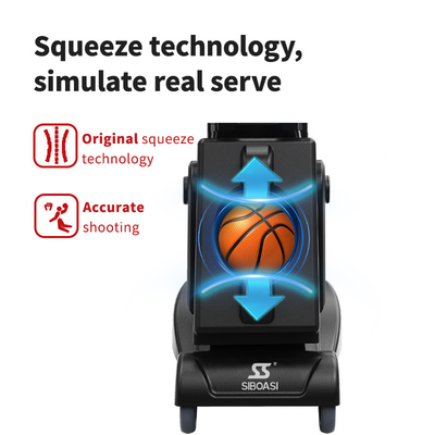 2025 SIBOASI K2 Entrenador de ángulo múltiple Smart APP y control remoto Automático de baloncesto Tiro de lanzamiento Máquina de entrenamiento profesional