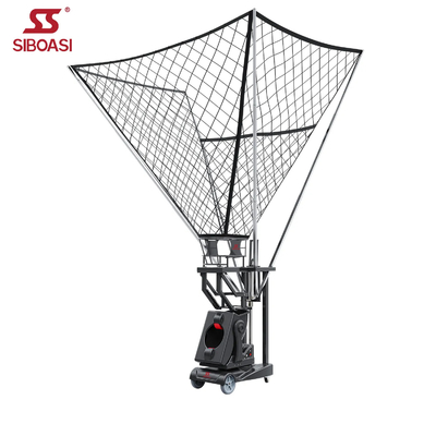 Venta caliente SIBOASI K3 Entrenador de ángulo múltiple APP inteligente y control remoto Automático de baloncesto Tiro de lanzamiento Máquina de entrenamiento profesional
