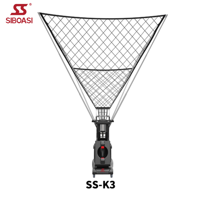 Venta caliente SIBOASI K3 Entrenador de ángulo múltiple APP inteligente y control remoto Automático de baloncesto Tiro de lanzamiento Máquina de entrenamiento profesional