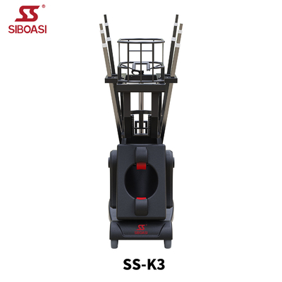 Venta caliente SIBOASI K3 Entrenador de ángulo múltiple APP inteligente y control remoto Automático de baloncesto Tiro de lanzamiento Máquina de entrenamiento profesional