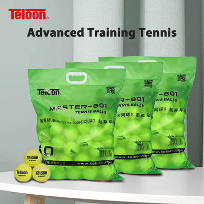 Tenis al por mayor 60 piezas Pelotas de tenis de entrenamiento Goma resistente de alta elasticidad Deportes Raqueta Padel Ball