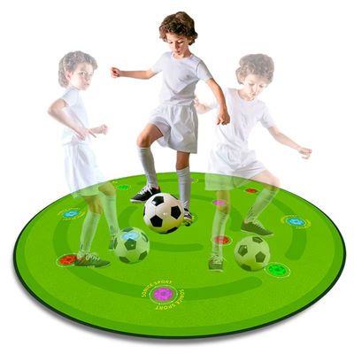 Sapatilla de entrenamiento de reacción de fútbol para niños Sapatilla de entrenamiento de lámpara de disparo múltiple para práctica de fútbol y práctica en casa