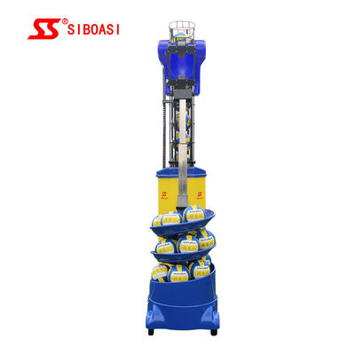 Elevación de la máquina de la bola del voleibol de DC 120V y alimentación automáticas de la bola