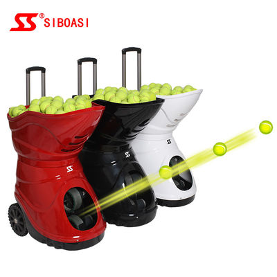 Máquina portátil de la porción de la pelota de tenis para el entrenamiento personal o profesional con la batería interna y teledirigido