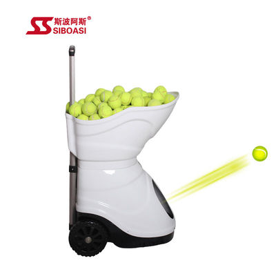Máquina de alimentación electrónica de la pelota de tenis con la batería de litio interna para el entrenamiento