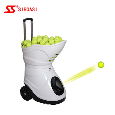 Máquina para hilar y torcer automática de la pelota de tenis con Rod And telescópico LCD teledirigido