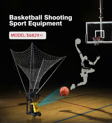 máquina del tiroteo del baloncesto 96W, Rebounder automático de la velocidad ajustable