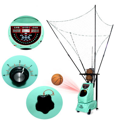 Máquina inteligente de la práctica del baloncesto de la capacidad de 5 bolas que tira con teledirigido