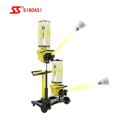 Máquina del bádminton de Siboasi, máquina de la práctica del bádminton del intervalo de la bola 1.2-10S
