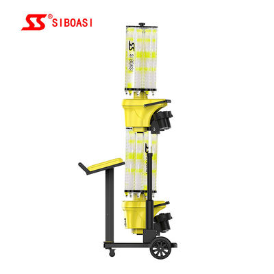 Máquina del bádminton de Siboasi, máquina de la práctica del bádminton del intervalo de la bola 1.2-10S