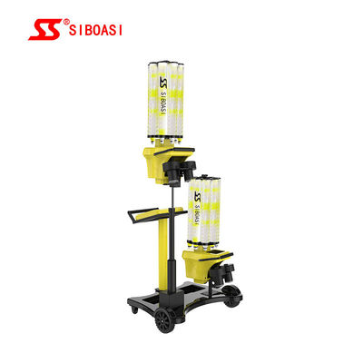 alimentador automático de la lanzadera del bádminton 140W, máquina para hilar y torcer de la lanzadera del bádminton del CE