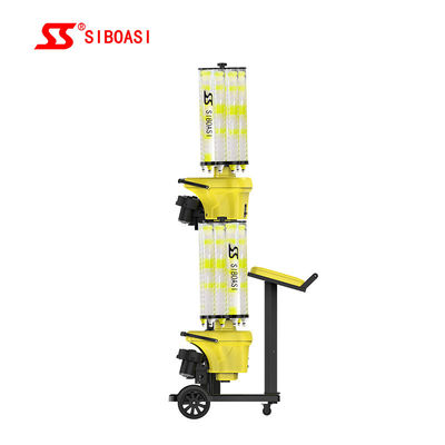 alimentador automático de la lanzadera del bádminton 140W, máquina para hilar y torcer de la lanzadera del bádminton del CE