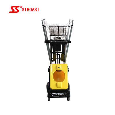 Máquina automática del tiroteo del baloncesto de 180 grados con el ajuste teledirigido y de la velocidad para el entrenamiento que lanza