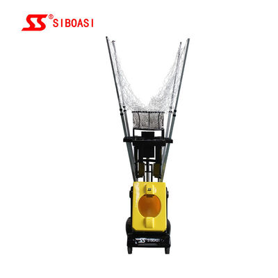Máquina automática del tiroteo del baloncesto de 180 grados con el ajuste teledirigido y de la velocidad para el entrenamiento que lanza