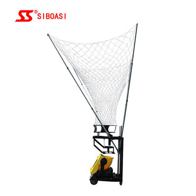 Máquina automática del tiroteo del baloncesto de 180 grados con el ajuste teledirigido y de la velocidad para el entrenamiento que lanza