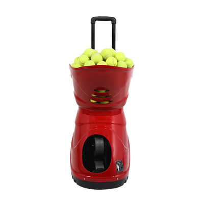 Capacidad negra roja de las bolas de las PC de la ayuda 160 de la máquina del tiroteo de la pelota de tenis del color para el entrenamiento de la práctica