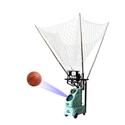 Máquina universal del cabeceo de la vuelta del baloncesto con teledirigido y la velocidad ajustados según club