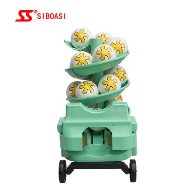 CE de la detección del uno mismo de la bola del punto fijo de Li Battery Football Machine Feeder