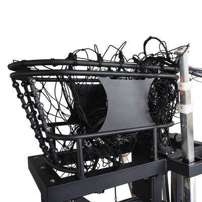 Equipo de entrenamiento negro inteligente del baloncesto del color con 5 balandros de la bola que pasan y apresurar Adjuste para el entrenamiento personal