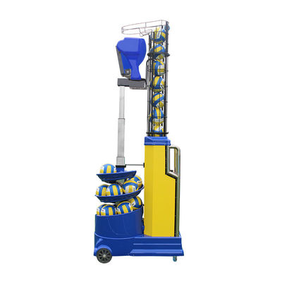 Máquina de elevación y de alimentación automática del voleibol, voleibol que golpea la máquina
