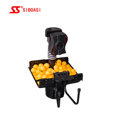 Máquina plegable de los tenis de mesa, 1-2.2s/Ball Ping Pong Trainer Machine