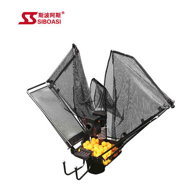 Lanzador plegable de la bola de los tenis de mesa, 1-2.2s/ball Ping Pong Trainer Machine