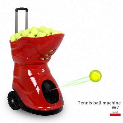 CA accionada por control remoto 120W 100V de la máquina del entrenamiento de la pelota de tenis de Siboasi
