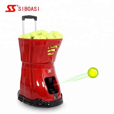 Ajuste de Topspin de la capacidad de las bolas del servidor 150 de la máquina de la pelota de tenis S2015
