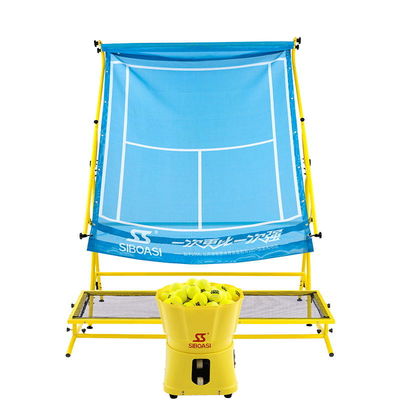 Máquina de la pelota de tenis TTS2000, máquina del lanzador del tenis de la capacidad de 100 bolas