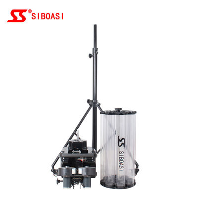 Máquina portátil teledirigida del tiroteo del bádminton de 180 bolas