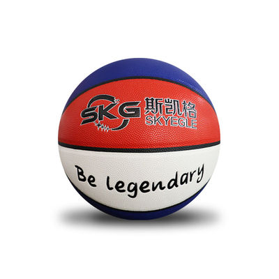 Bola de cuero reflexiva olográfica del baloncesto de la talla 7 de la PU del OEM