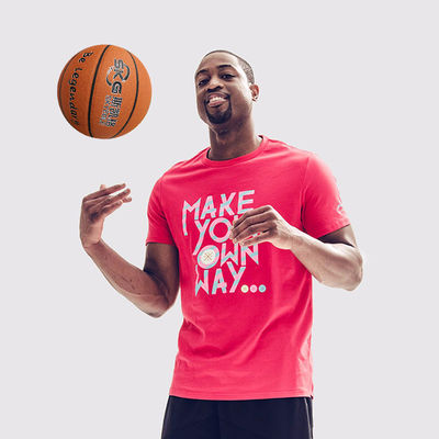 Baloncesto de cuero de la talla 7 de la PU del apretón reflexivo olográfico del resbalón