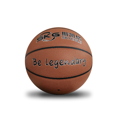 Baloncesto compuesto del tamaño del OEM de la microfibra de cuero oficial de la PU