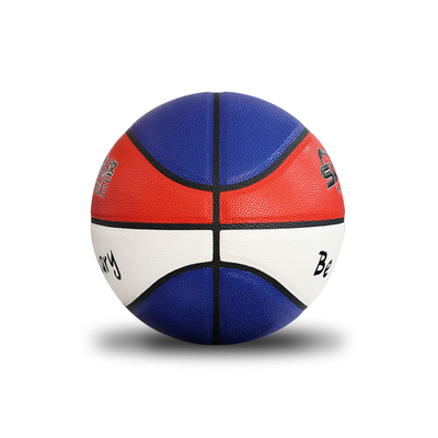 Baloncesto reflexivo olográfico del cuero de la PU de la microfibra