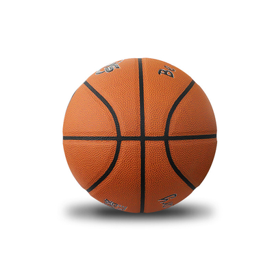 Talla 6 de cuero modificada para requisitos particulares 7 del baloncesto de la PU de Logo Hygroscopic para el entrenamiento