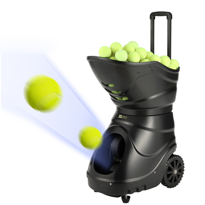 Máquina programable del entrenamiento del tenis de 150 bolas con 3 - hora laborable 6H