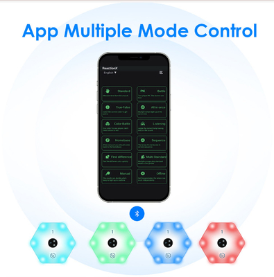 Lámpara multifuncional del entrenamiento de la reacción del control del APP