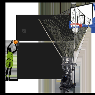 Apresure la máquina ajustable del tiroteo del baloncesto para la competencia profesional
