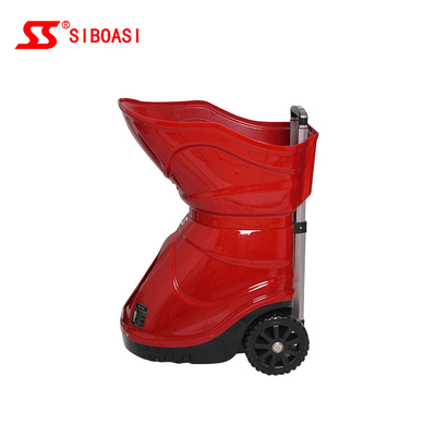 Máquina plegable de la porción del tenis del diseño con la rueda móvil estable actualizada
