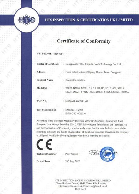 China Dongguan Skyegle Intelligent Technology Co.,Ltd. certificaciones
